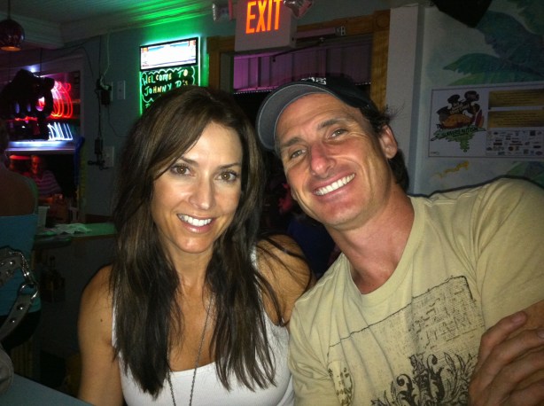 Jorge And Karen Dinner on A1A First Night