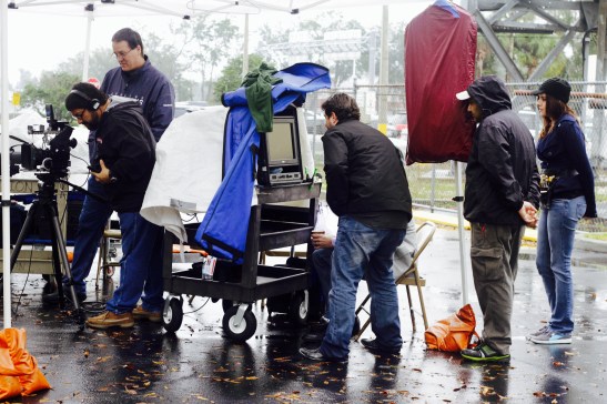 Rainy Set Up For Location #1